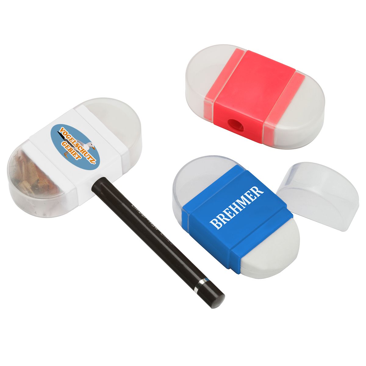 Anspitzer mit Radierer - Kleve