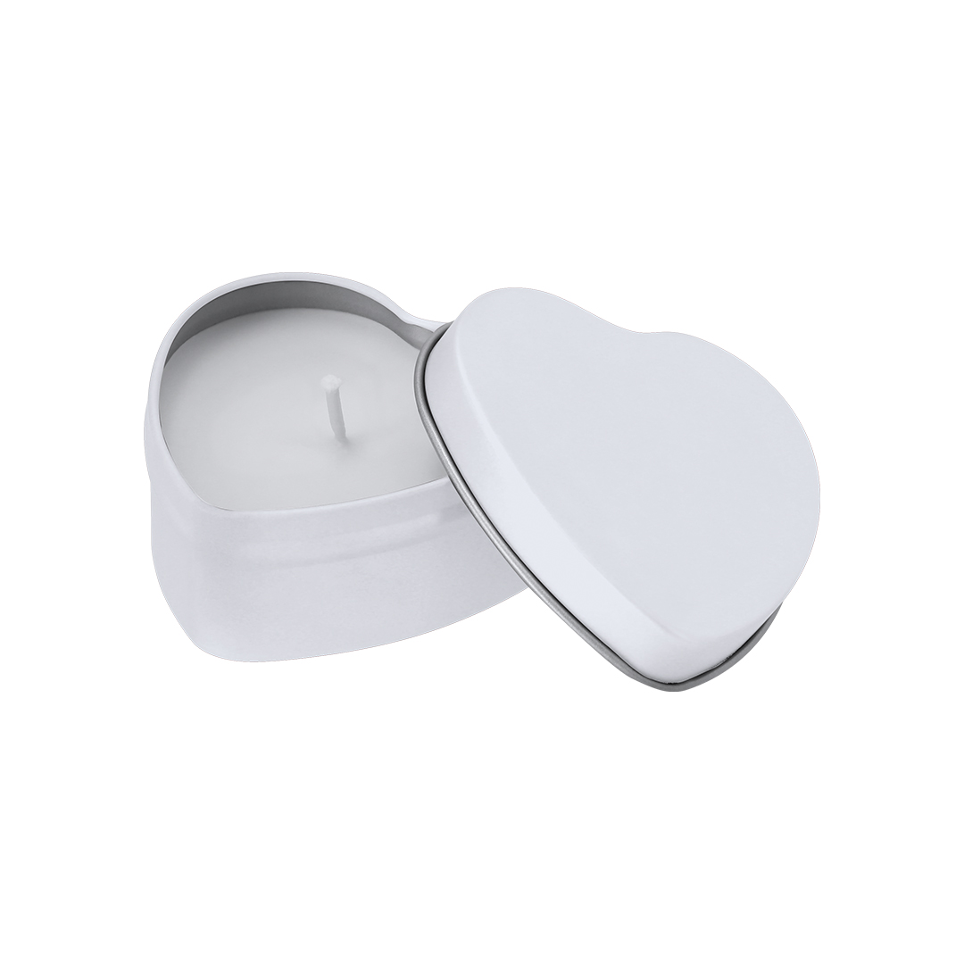 Vanilleherz Duftkerze - Güsten bedrucken mit Logo