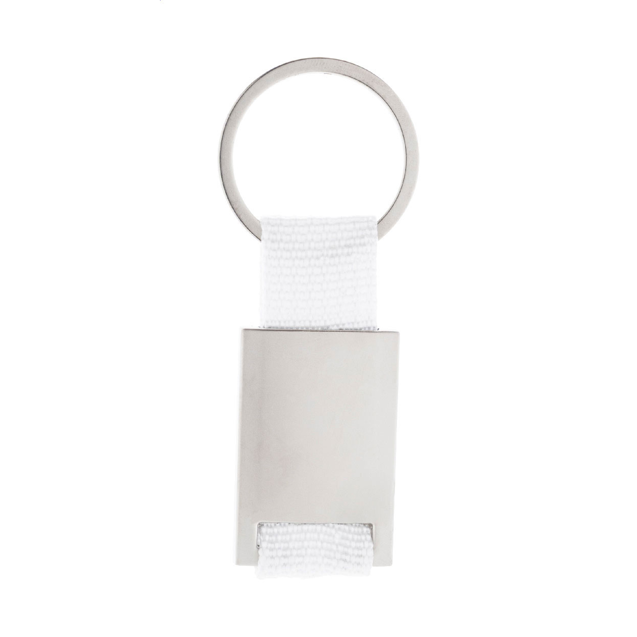 Porte-clés Poxil personnalisé en métal et polyester avec votre logo