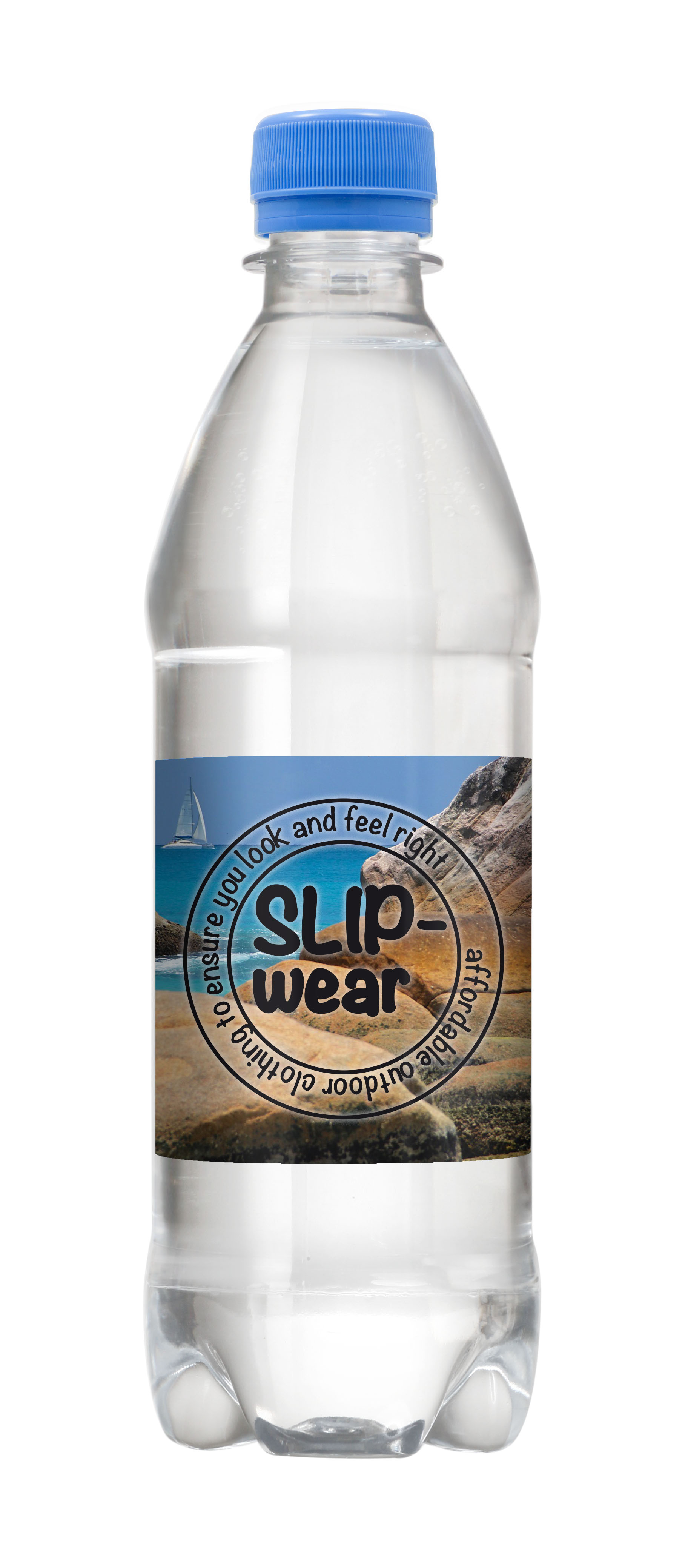 Sprudelwasser 500 ml mit Schraubverschluss - Beelitz bedrucken mit Logo
