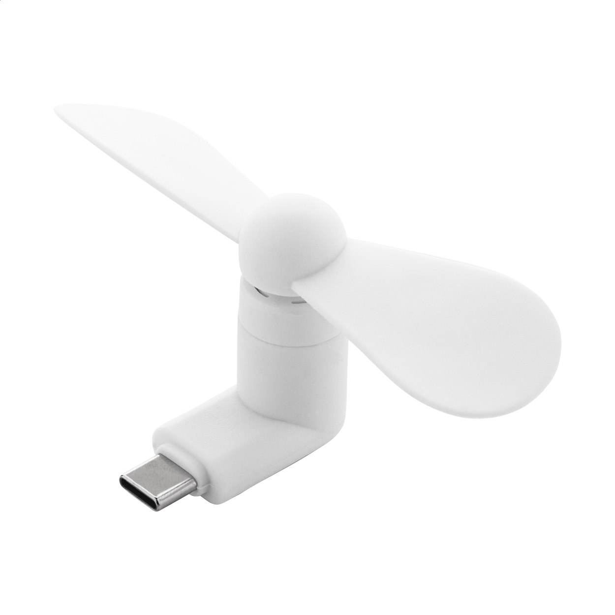 Ventilateur pour smartphone Blobile personnalisé, connexion USB-C imprimé avec logo