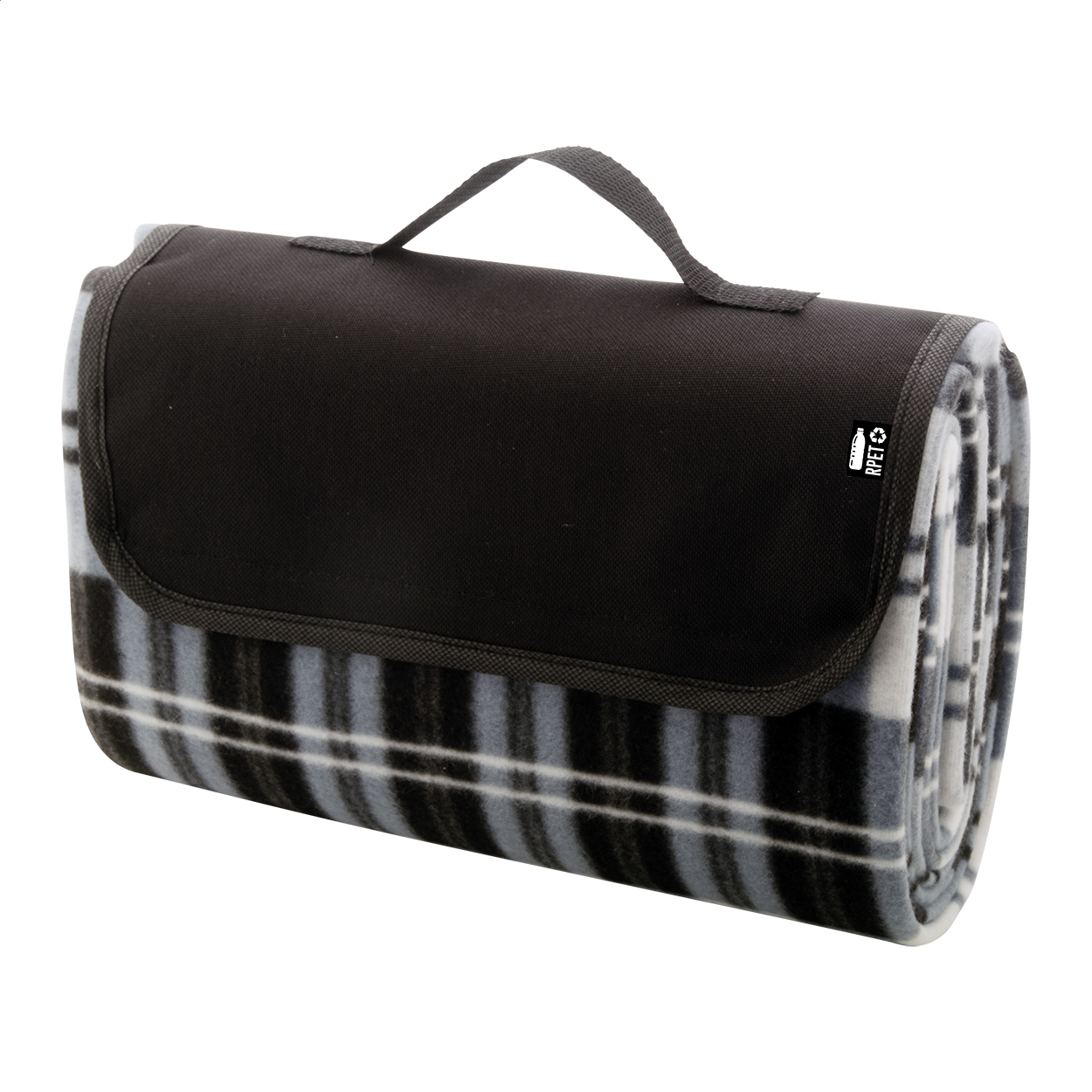 Couverture de pique-nique Angama personnalisée en polaire RPET 160 g/m²