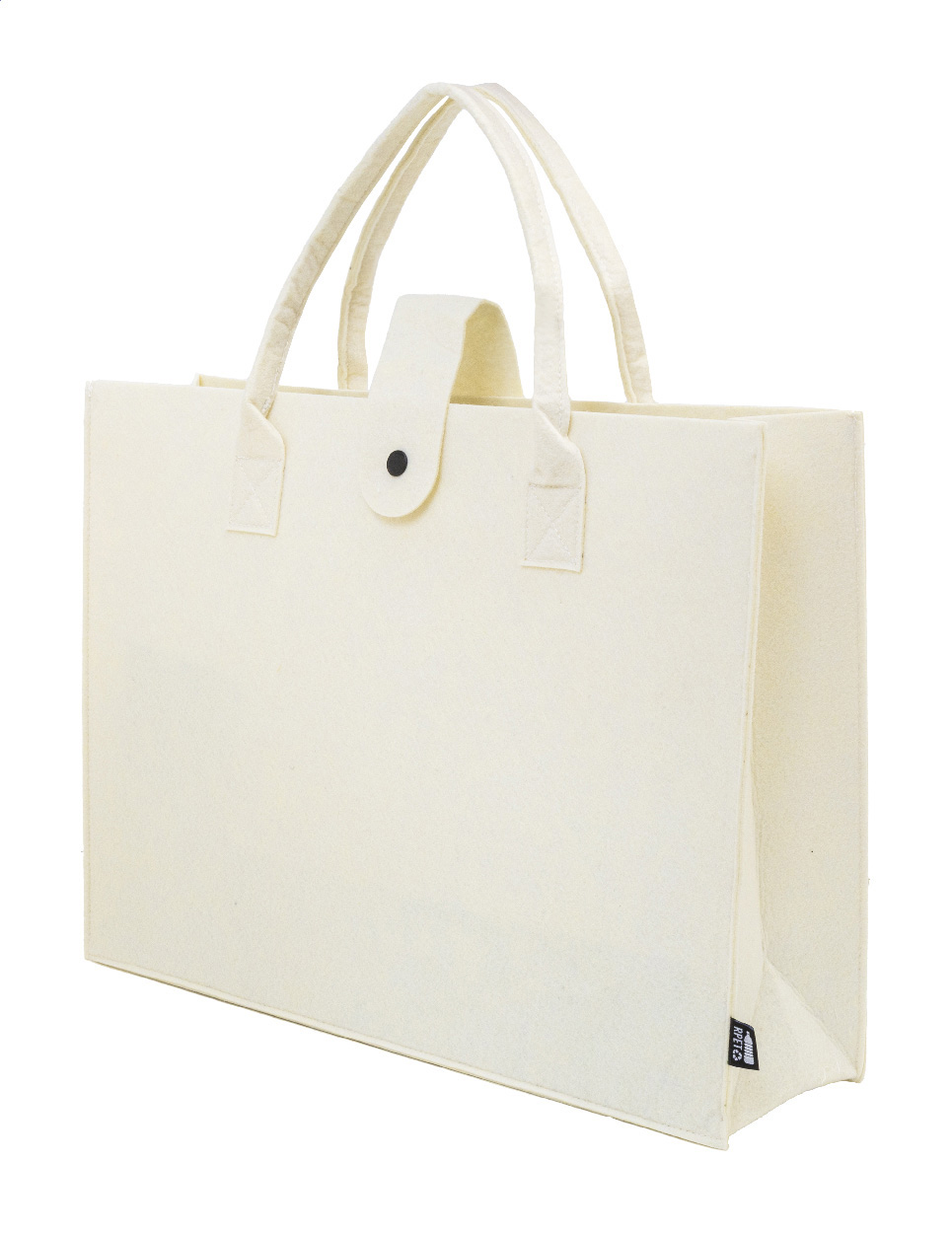 Sac de Shopping en Feutre RPET Luxe - Stattmatten bedrukken met logo
