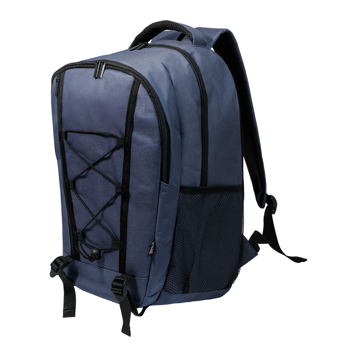 Honnold Outdoor-Rucksack aus 600D RPET mit 15"-Laptopfach und Logo bedrucken mit Logo
