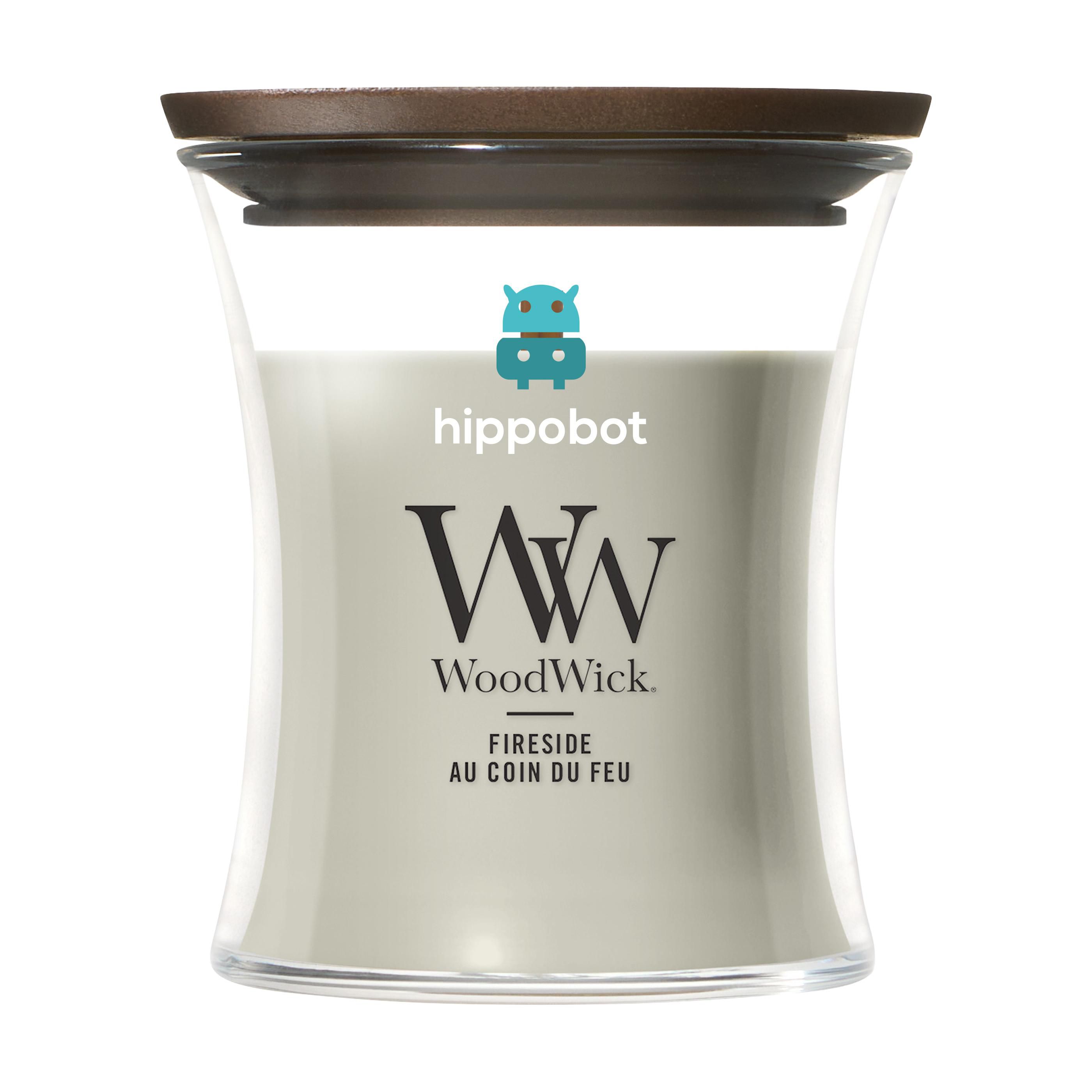 Bougie parfumée WoodWick Fireside Mini