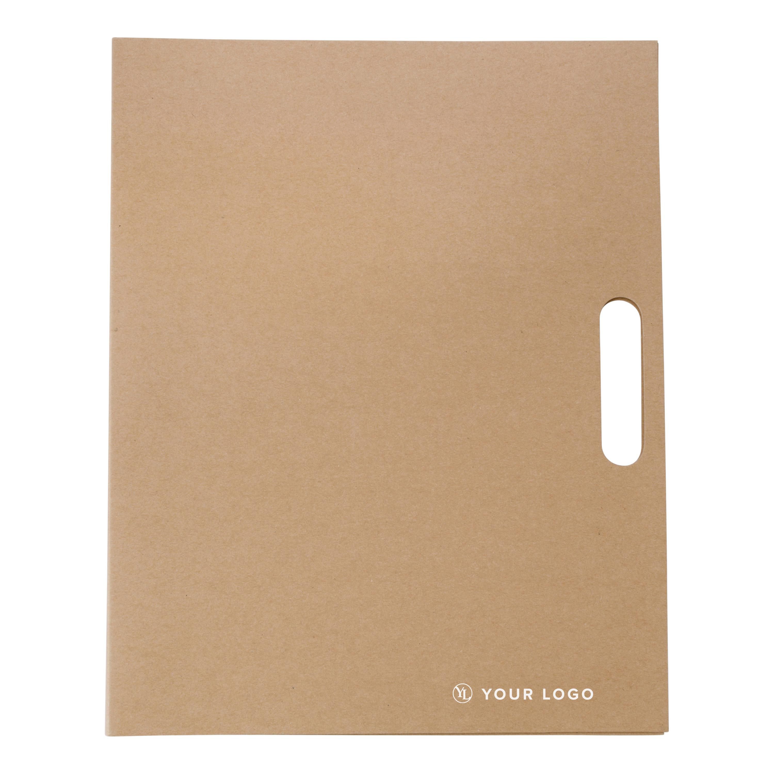 Bloc-notes écologique avec stylos - Pech-Luna imprimé avec logo