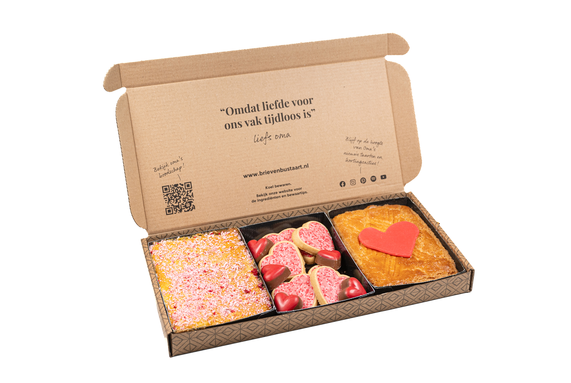 Coffret Gourmand Cœur Postal - Labastide-du-Temple