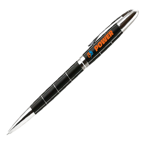 Coffret avec un stylo personnalisé et recharge - Roxane