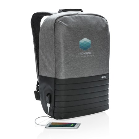 Sac à dos pour ordinateur portable anti-vol avec port de charge USB - Villaines-en-Duesmois